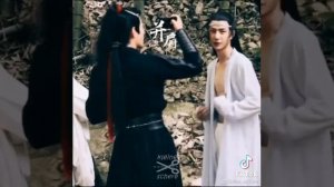 Бочжани и то, что они вытворяют на съёмках ✨ #modaozushi #xiaozhan #wangyibo #yizhan #bjyxszd