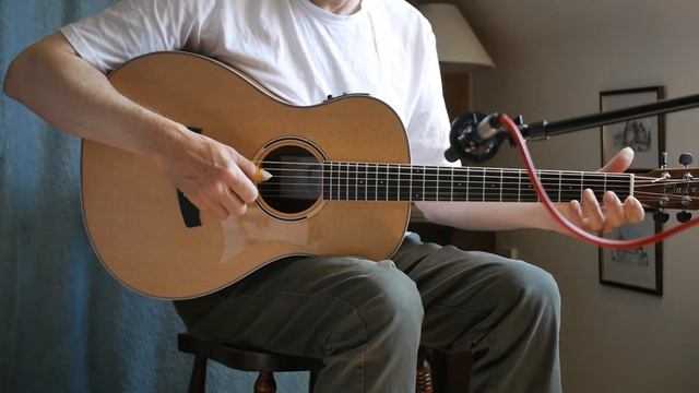 Michael Turner's Waltz played on the Tanglewood DBT PE HR parlour guitar смотреть онлайн