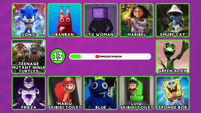 💃 Guess Who's Dancing | Wednesday, MrBeast, Sonic, Freddy, Tv Woman, Pomni | @primequizzusa смотреть онлайн