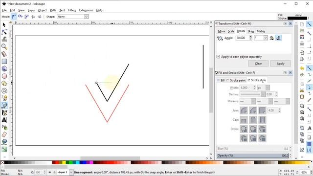 Line Letter Logo Design - Inkscape Tutorial By Royal Logos смотреть онлайн