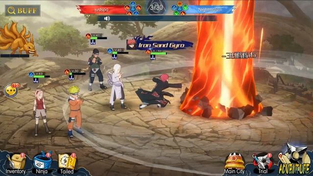 Naruto Ninja War - Gameplay Walkthrough Part 5 (android) смотреть онлайн