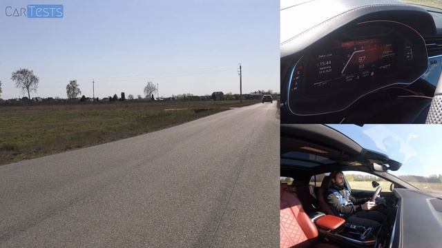 Audi SQ8 TDI - test przyspieszenia 0-100 km/h смотреть онлайн