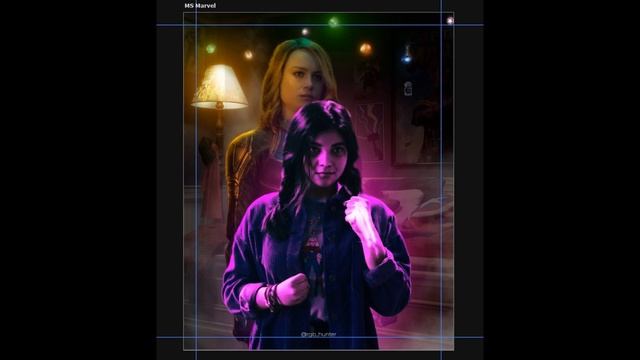 Process Ms. Marvel Photomanipulation In Photoshop !