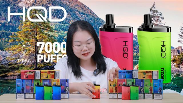 HQD Titan 7000 —Our Innovative 7000-Puff Vape，fantastic And Superb!!!