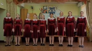 Я с комариком плясала (русская народная песня) образцовый вокальный академический ансамбль Гармония