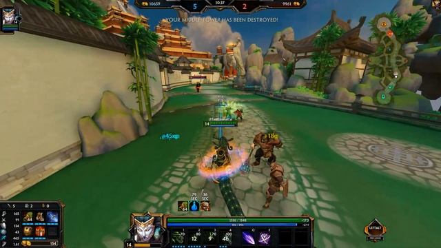 Smite Diamond 3 Medusa vs Anhur смотреть онлайн