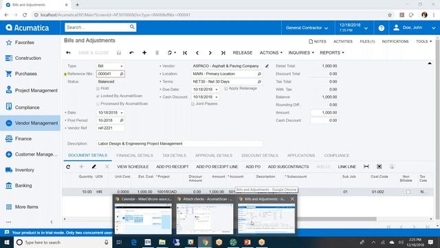 AP Cloud Automation With Acumatica Construction Edition