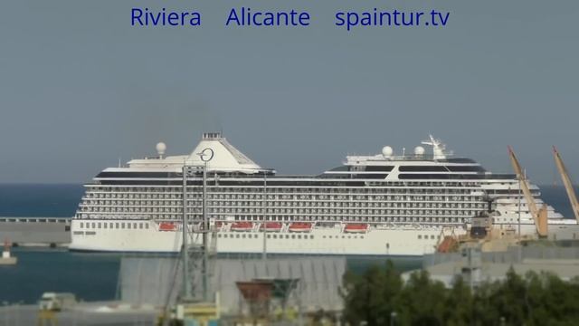 Круизный лайнер Oceania Riviera приходил в Аликанте spaintur.tv смотреть онлайн