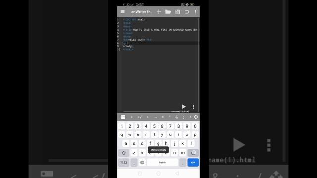 How to save html file in anwriter android смотреть онлайн