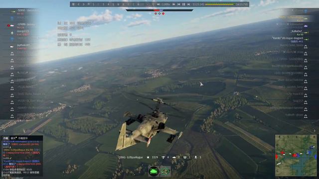 Warthunder Survive under the KA-50 missile*4 смотреть онлайн