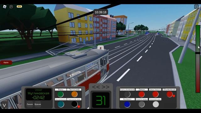 Оживляем канал Roblox  Rails Of Ostrava  Новогодняя Tatra K2 и не удачная поездка на Tatra T1