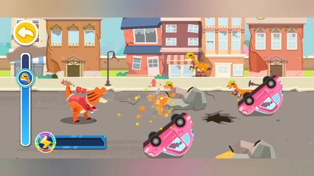 Начни спасательную миссию в игре Забота о динозаврах #4 смотреть онлайн