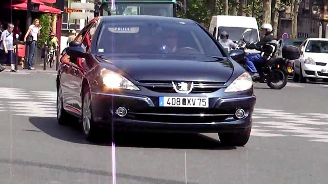 Peugeot 607 Police Car Unmarked Responding SPHP