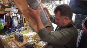 Аппарат для выбивания перги