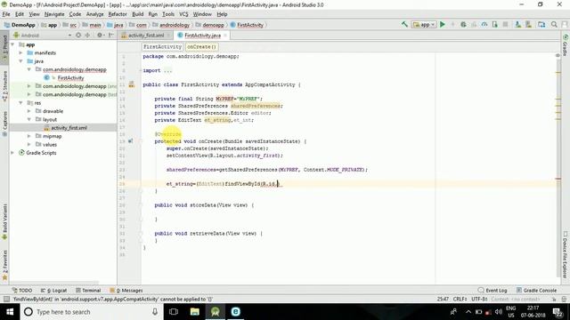 Shared Preferences | Android Studio | AndroidOlogy смотреть онлайн