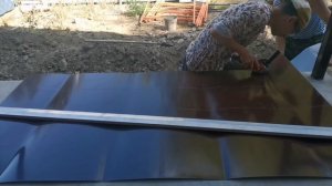 Планка примыкания кровли к стене из гладкого листа своими руками