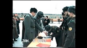 Историческая хроника ООПК МОСКВА:  Принятие Присяги 9 января  1