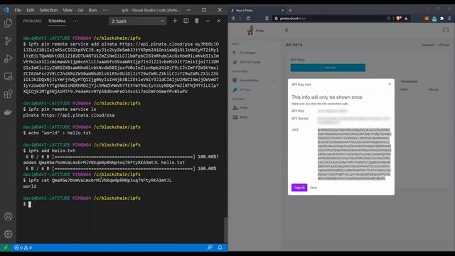 HOW TO PIN AND UNPIN IPFS FILES ON REMOTE NODE USING PINATA смотреть онлайн