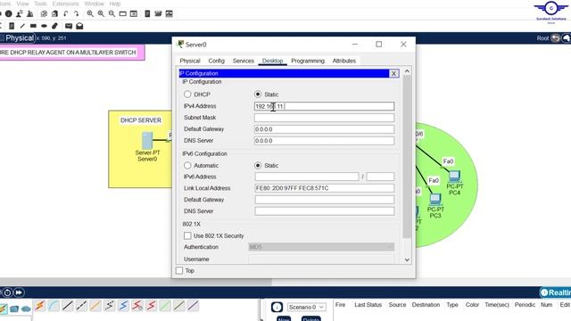 CCNA DAY 33: Configure DHCP Relay Agent on Cisco Multilayer Switch | IP Helper Address Configuratio смотреть онлайн