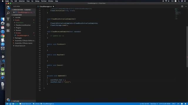 Unity Simple Cloud Save Tutorial (Android) смотреть онлайн