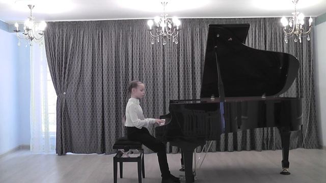 1. К. Черни Этюд ор. 299 № 9. 2. Г. Свиридов Дождик. Исп. Пьянкова Елизавета. смотреть онлайн