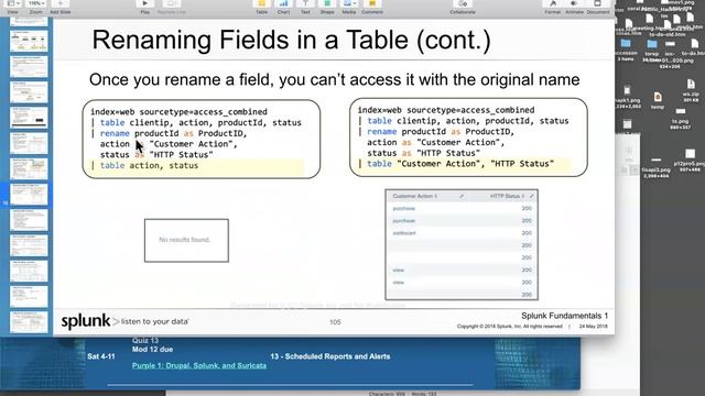 CNIT 50: Splunk Mod 7-9 смотреть онлайн