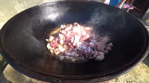 Готовим 200 кг Казан Кебаба и угощаем всех! Туй у Феди дома! Мясо с картошкой в Казане!Узбекистан!