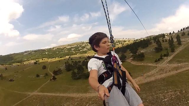 Троллея. Ялта. Ай-Петри.Захватывающее видео. смотреть онлайн