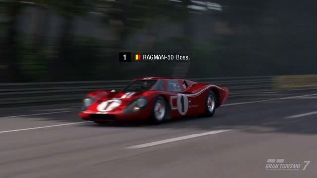 Gran Turismo 7. Le Mans. Légendaire 1. Trophée Voiture Légendaire. La Ford. Mark IV Race Car '67. смотреть онлайн