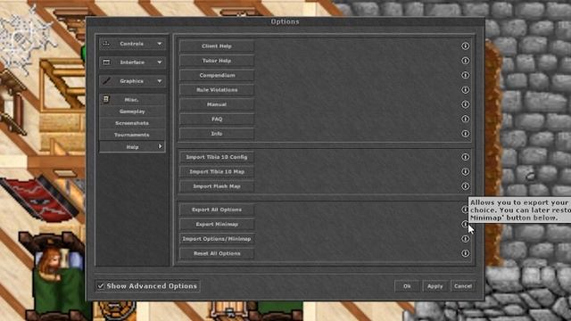 How to IMPORT and EXPORT your HOTKEYS and MINIMAP - Tibia Quick Tips смотреть онлайн