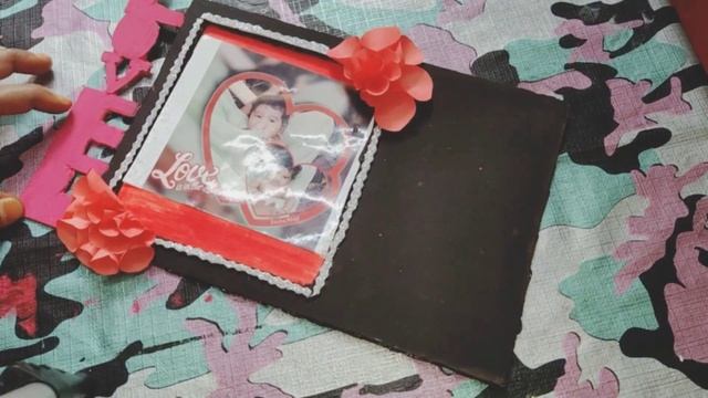 best out of waste cardboard reuse craft idea#cardboardphotoframe #cardboardcraft смотреть онлайн