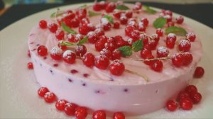 Творожно-ягодный ПП десерт🍒 без выпечки.