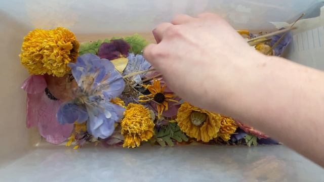 How To Make A Desk / Wall Calendar With Pressed Flowers - February смотреть онлайн