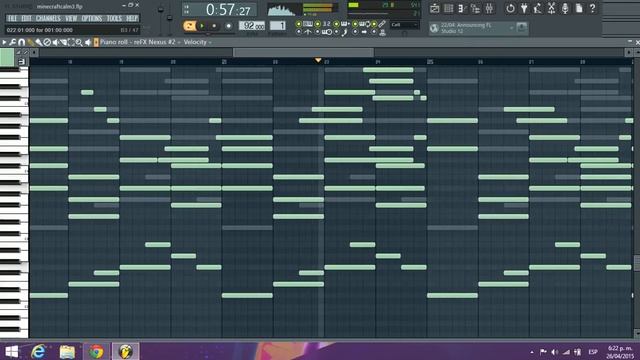 Fl Studio 11 - Minecraft Sweden [Piano song] смотреть онлайн