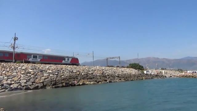 Treni IC, EC, Pellegrini Lourdes, RV in Liguria 27-8-2017 смотреть онлайн