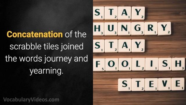 ➕ Learn English Words: CONCATENATION - Meaning, Vocabulary with Pictures and Examples смотреть онлайн
