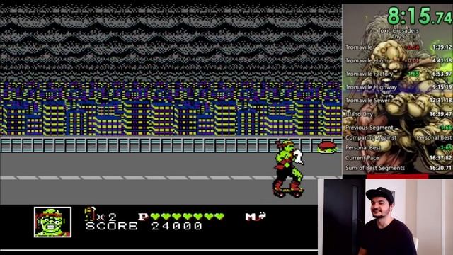 Toxic Crusaders (NES) Speedrun Мировой рекорд - Токсичные крестоносцы Спидран Wo.mp4 смотреть онлайн