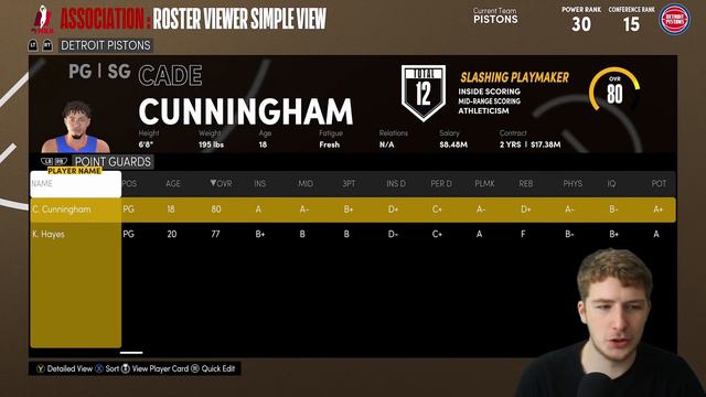 DETROIT PISTONS REALISTIC REBUILD! NBA 2K21 смотреть онлайн