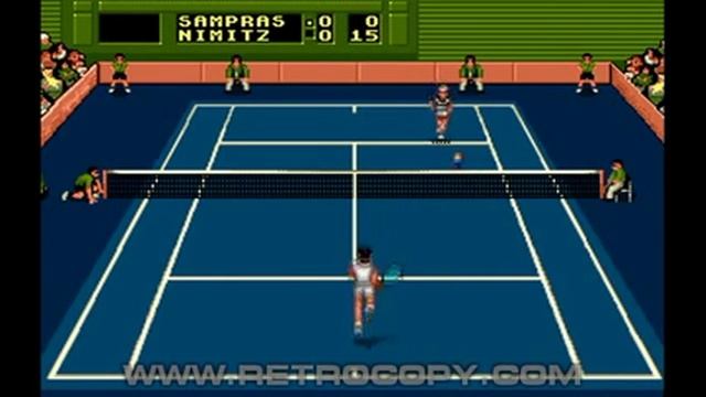 Sampras Tennis 96 (Sega Genesis / Mega Drive) Intro смотреть онлайн