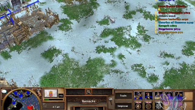 Magic battle: Age of empires 3 skirmish 1 vs 7 on extreme w/o population смотреть онлайн
