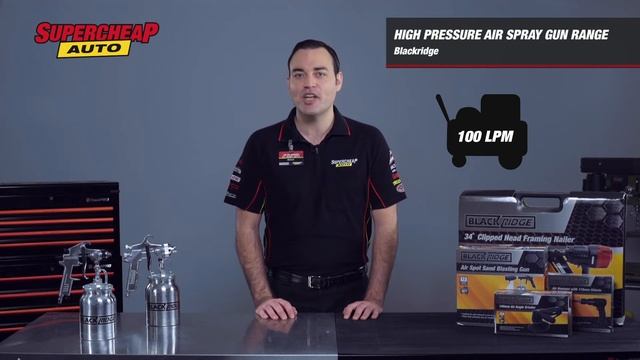 High Pressure Air Spray Gun Range // Supercheap Auto