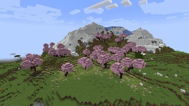 Where To Find CHERRY GROVE Biome In MINECRAFT смотреть онлайн
