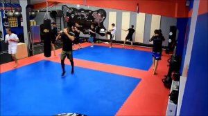 Разминка перед ударной тренировкой по смешанным единоборствам ММА