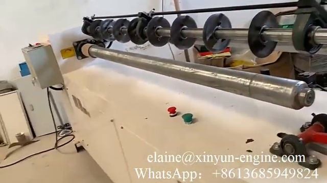 Низкая цена Простая в эксплуатации машина для резки труб из крафт-бумаги