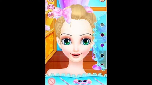 Princess Makeup Salon - Ice Queen - Fun Makeup, Dress Up & Salon Games For Girls смотреть онлайн