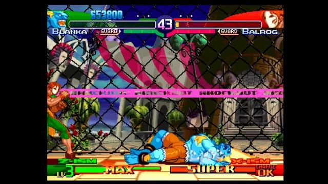 Street Fighter Zero 3 - Blanka - Sega Saturn смотреть онлайн