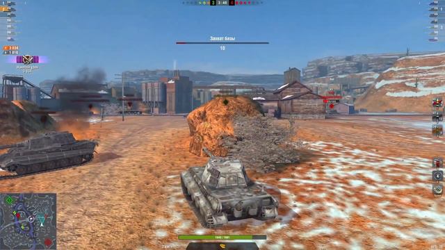 Мастер на Tiger II от статиста Purple_EHOT_1 ★ Реплеи WoT Blitz смотреть онлайн