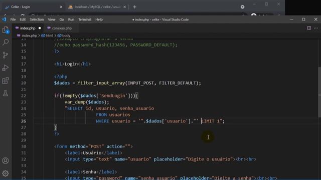 Como criar sistema de login com PHP e PDO смотреть онлайн