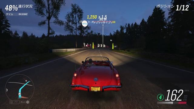 PC版 Forza Horizon 4 - 1962 Chevrolet Corvette C1 でレース смотреть онлайн