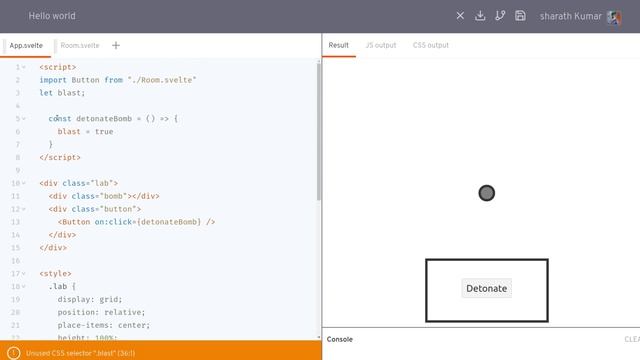 Svelte Component Events - Svelte Tutorial 5.2 смотреть онлайн